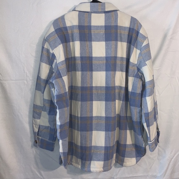 NWT! Flannel Sherpa Lined Shirt Jacket Shacket Size XXL - Picture 6 of 9